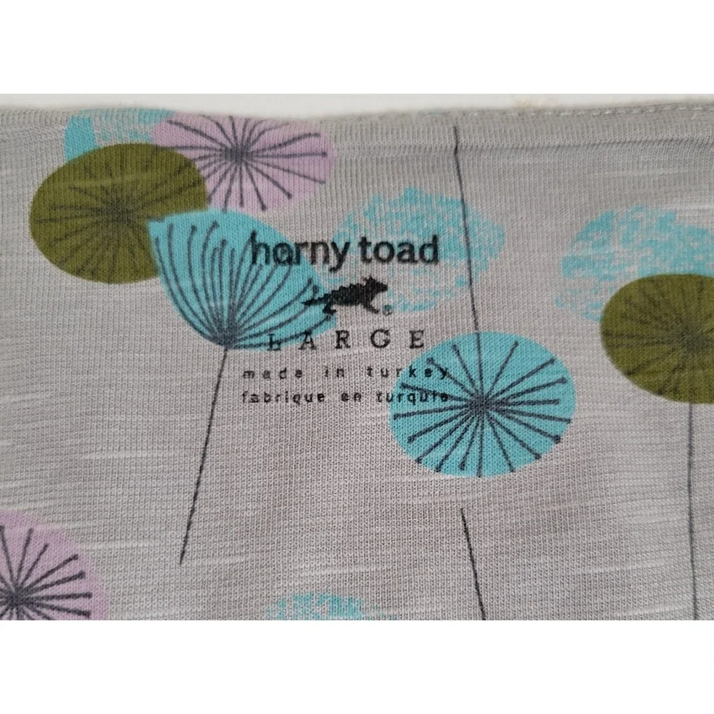 Horny Toad Rosemarie Dress Size Large Womens Floral NEW Cap Sleeve Pullover 1364 - Picture 3 of 7